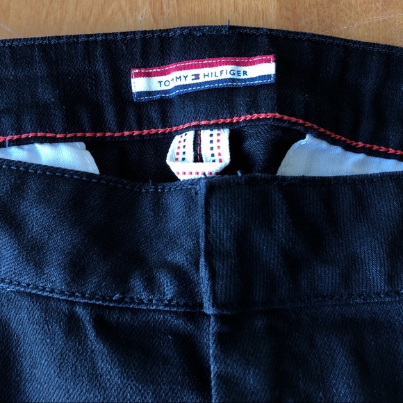 Tommy Hilfiger Relax Fit Black Boot Cut Jeans sz 8 - Picture 3 of 7